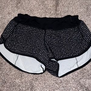 printed lululemon shorts